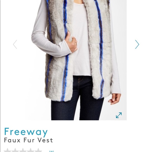 Freeway faux fur vest - Picture 2 of 3